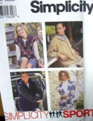 9066 UNI UNLINED HOODIE JACKET SLEEVES OR NOT PATTERN XS-M, L-XL